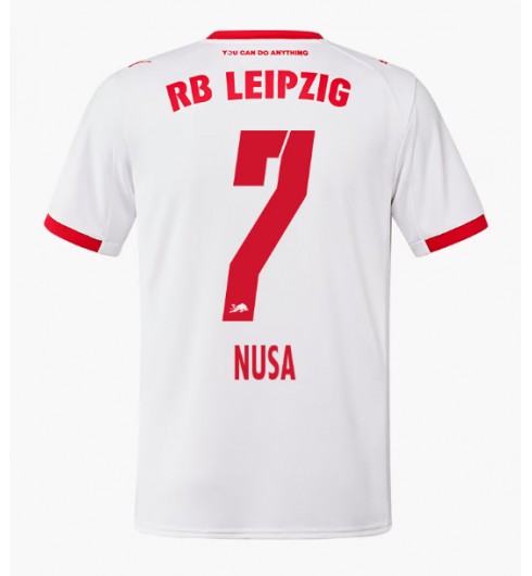 RB Leipzig Antonio Nusa #7 Kotipaita 2025-26 Lyhythihainen RB Leipzig Antonio Nusa #7 Kotipaita 2025-26 Lyhythihainen